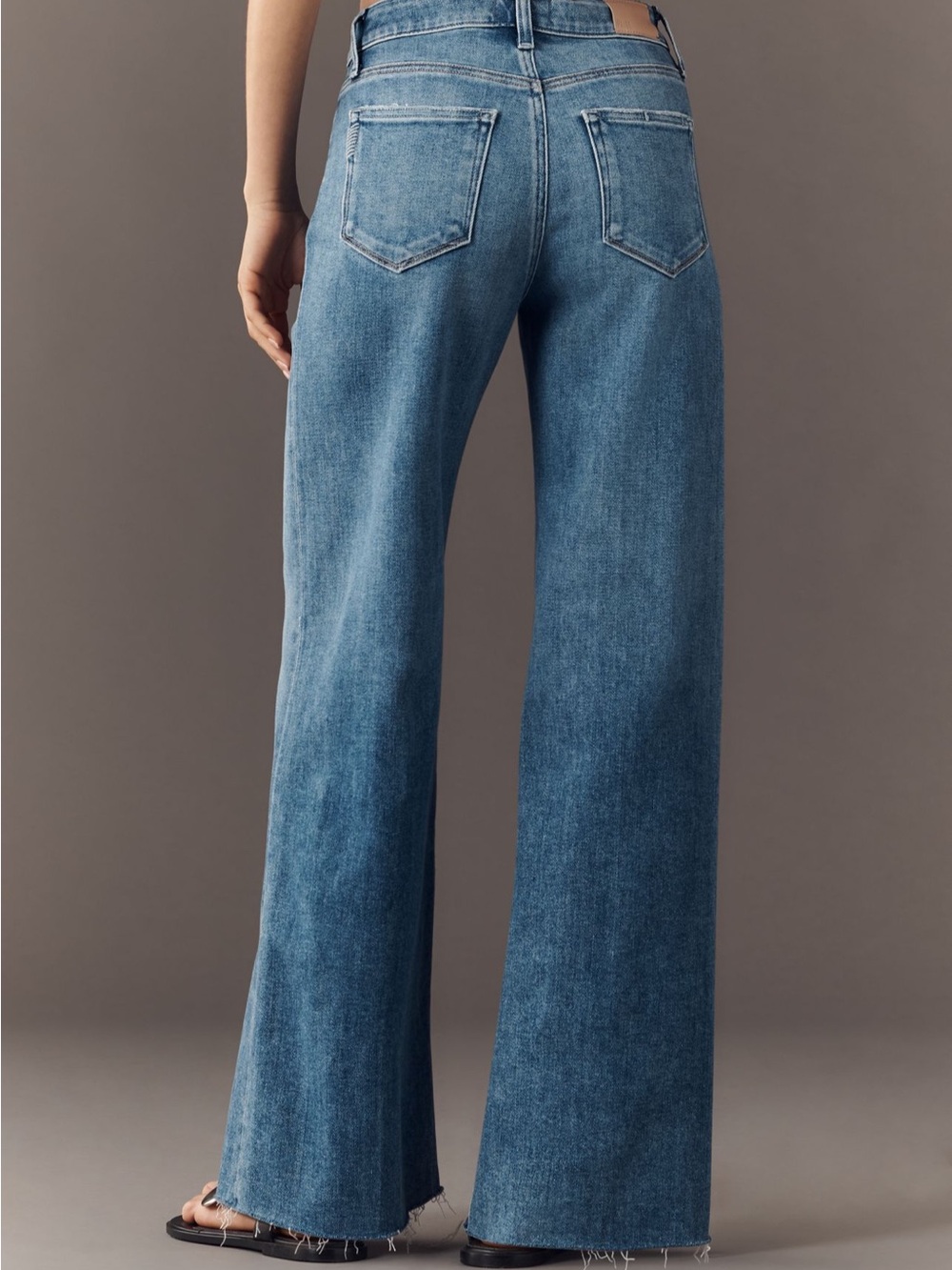 PAIGE Anessa High-Rise Wide-Leg Jeans - Picture 2 of 2